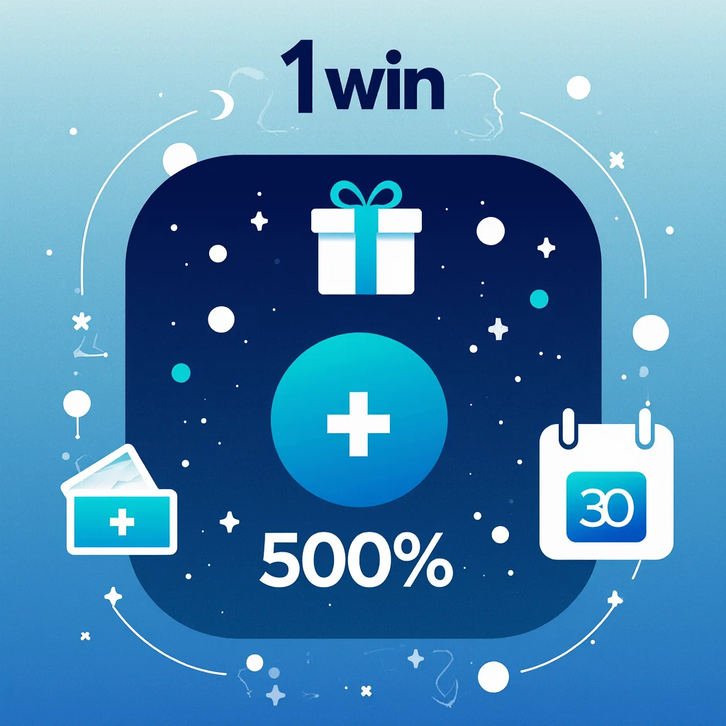 Bono de bienvenida 500% — 1Win